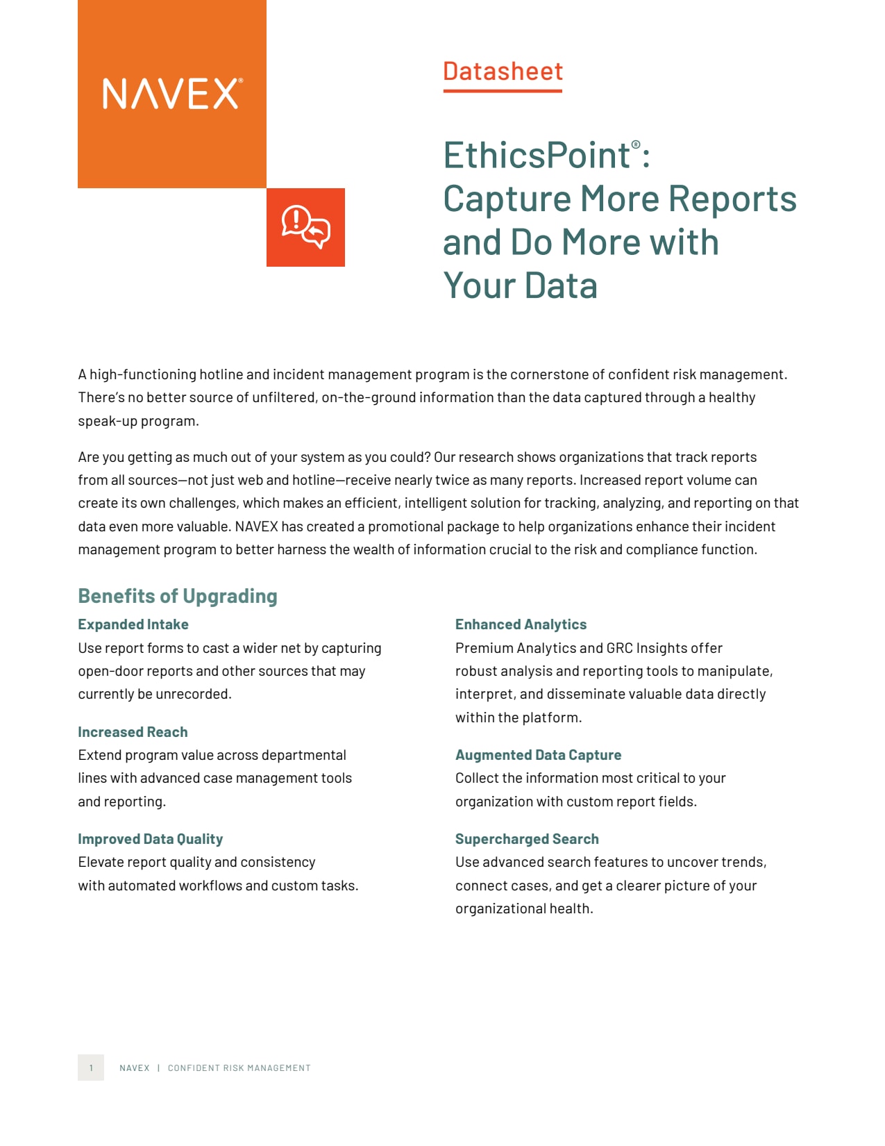 EthicsPoint promotional upgrade