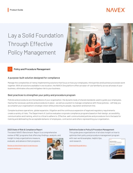 Image for PolicyTech Product Guide