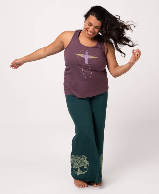 Root Down Flowy Pants - Tree Pants | Hippie Bohemian Pants | Soul Flower