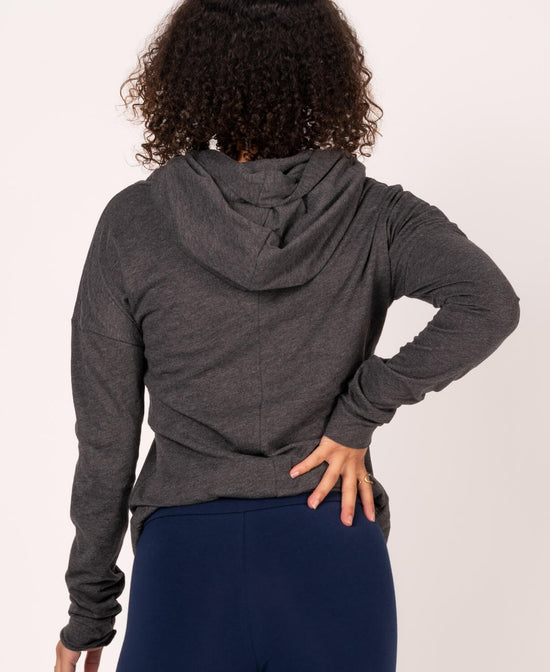 Ferns Cowl Yoga Hoody - Ferns Hoody | Yoga Hoody | Soul Flower Women