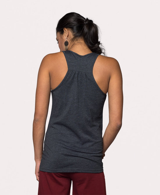 Take Root Chakra Recycled Racerback Tank - Chakra Tank Top | Yoga Tanks | Soul Flower Women