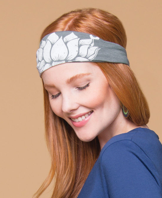 Lotus Boho Headband - Lotus Headband | Cute Headband | Soul Flower Cute Headbands Women
